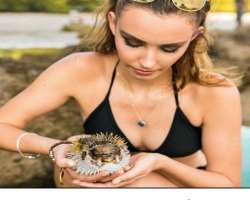 Haggar is an animal lover and makes every animal her friend who comes in contact with her.